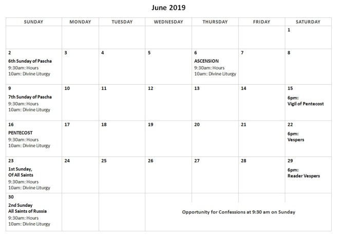 June 2019