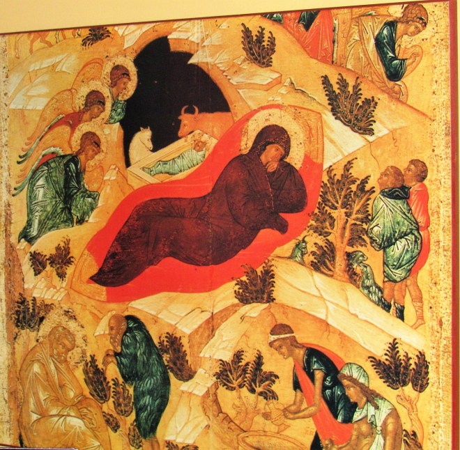 Nativity wall icon