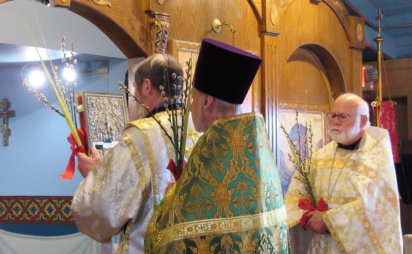 Cleaning day and Palm&nbsp;Sunday