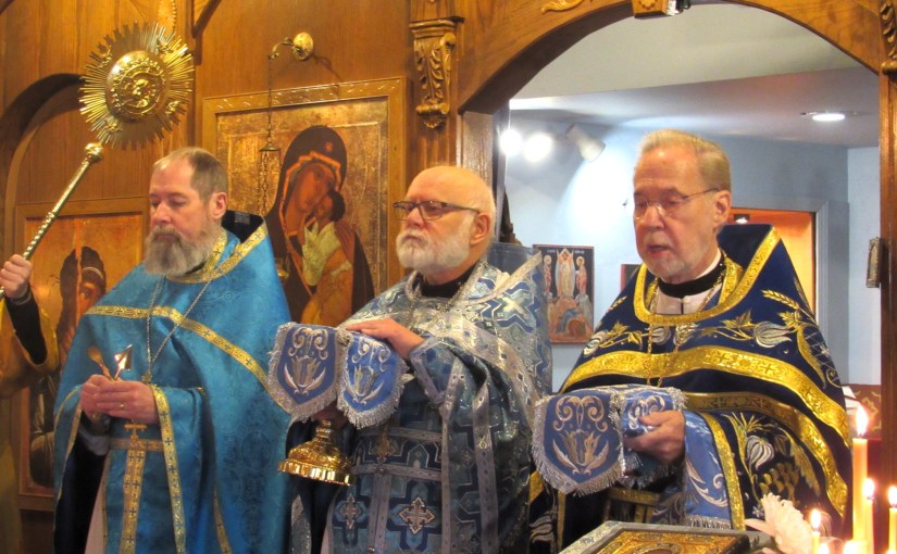 Celebration of gratitude for Father Jeremiah and Matushka&nbsp;Anna